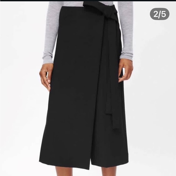 COS Wrap Front Trousers Size 4 - Picture 2 of 8